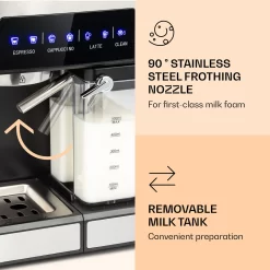 Arabica Comfort Espressomaschine 1350W 20 Bar 1,8l Touch-Bedienfeld Edelstahl -Philips Haushaltsgeräte Verkaufsgeschäft 0044b9ebf12ddd640922f12f68151da3