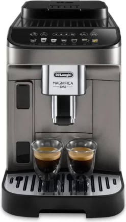 De'Longhi DeLonghi ECAM 290.81.TB Magnifica Evo Milk - Kaffee-Vollautomat - Titanium/schwarz