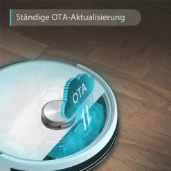 2022 SmartAI S9 Saugroboter Staubsauger Robot Wischroboter Automatisch APP Fernbedienung 4000PA Roboterstaubsauger Vacuum Reinigung Weiß -Philips Haushaltsgeräte Verkaufsgeschäft 04d9f5d63ad57329ba15bc1f5490abe1