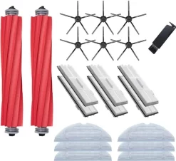 Zubehörpaket Für Roborock S7 / T7S / T7 Plus Staubsauger Ersatz Ersatzteil Zubehör Filter Rollen Roboter