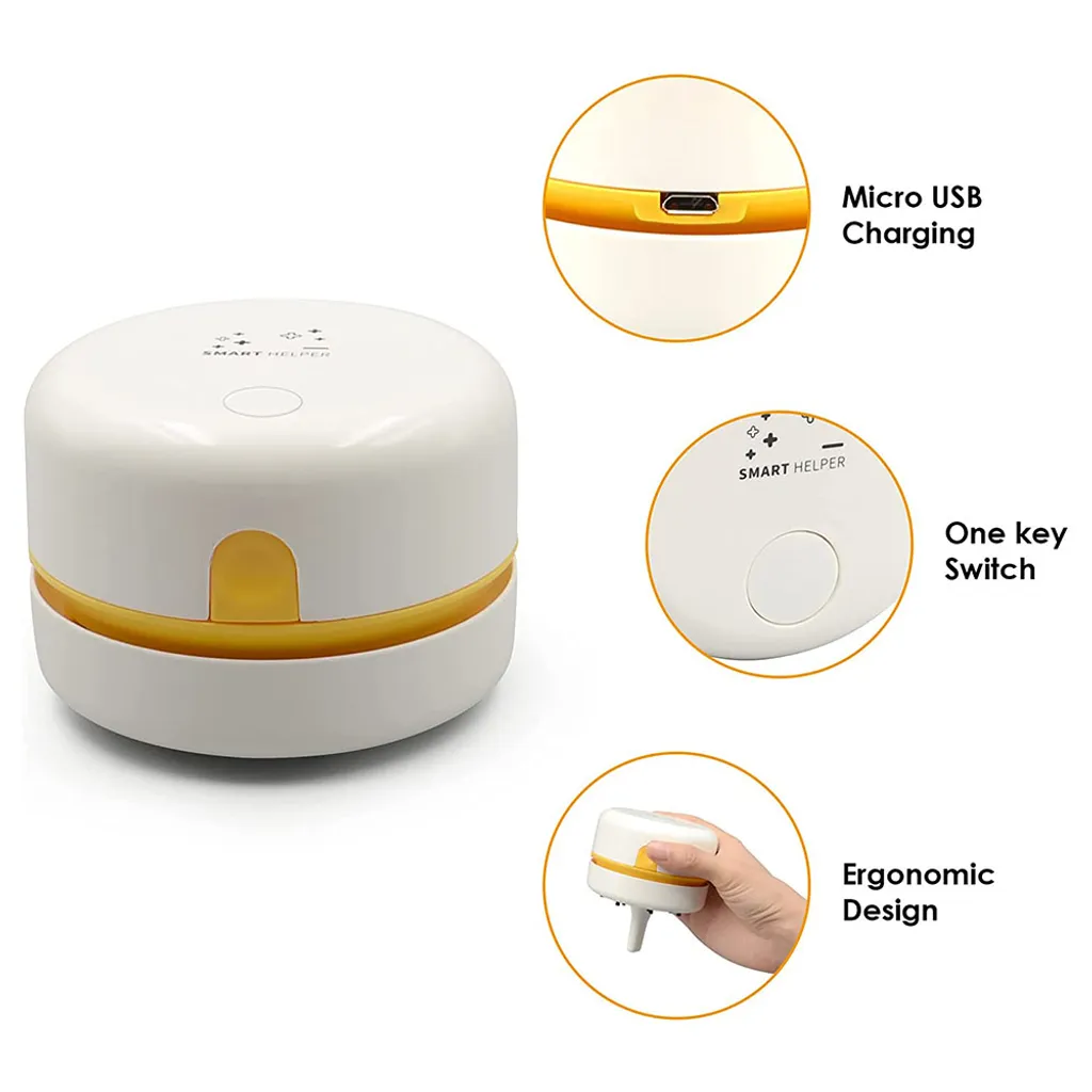 Desktop-Staubsauger USB Aufladbar Einstellbare Saugkraft Mini Tisch Staubsammler Für Tastatur Home Office ,Pink 6 Desktop-Staubsauger USB Aufladbar Einstellbare Saugkraft Mini Tisch Staubsammler Für Tastatur Home Office ,Pink – Bild 6