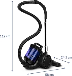 ZEEGMA Zonder Base Staubsauger, Zyklonsauger Mit HEPA-Filtern, Leistung: 899 Watt, Schwarz -Philips Haushaltsgeräte Verkaufsgeschäft 09bdb59ba864a801a303c1b1c5f80236