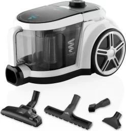 ETA STORMY HOME Beutelloser Staubsauger ETA051790000, 800W, HEPA Filtr, ECO Motor, Endless Suction, 360° Schwenkbares Rad