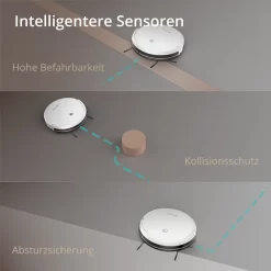 SmartAI Saugroboter Staubsauger Roboter APP Fernbedienung 2600Pa Staubsauger Weiß -Philips Haushaltsgeräte Verkaufsgeschäft 10a471640d391d4fc2e7c19d07332697