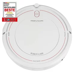 ProfiCare ® Saugroboter Reinigt Selbstständig Alle Räume, Staubsauger Roboter Mit Fernbedienung, Vacuum Cleaner, HEPA-Filter Und 3 Reinigungsprogrammen, Mit Treppenerkennung - PC-BSR 3042