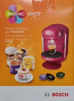 Bosch Tassimo Vivy2 Kapselmaschine TAS1401, Kompaktes Design, Vollautomatisch, Geeignet Für Alle Tassen - Pink 26 Bosch Tassimo Vivy2 Kapselmaschine TAS1401, Kompaktes Design, Vollautomatisch, Geeignet Für Alle Tassen - Pink -Philips Haushaltsgeräte Verkaufsgeschäft 1384010da8fdf2a4f34a8f2ab52db2c1