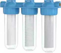 10" 3-Stufen Wasserfilter System Hauswasser Zisterne Brunnen Pumpe 3/4" Zoll -Philips Haushaltsgeräte Verkaufsgeschäft 1389e105d7e3e2ff277d9bba8f2e84f3