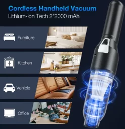 120W Auto Staubsauger Kabellos Mini Home Handstaubsauger Starker Sog Akku -Philips Haushaltsgeräte Verkaufsgeschäft 139d714eef02d13c16f76f26f02f6bfe