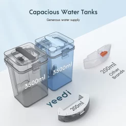 Yeedi Mop Station 2-in-1 Wischroboter, Mopp- Und Saugroboter, Automatisch Waschen Von Mopps, Druckbeaufschlagte Mopps, 2500 Pa, Visuelle Navigation, Teppicherkennung 25 Yeedi Mop Station 2-in-1 Wischroboter, Mopp- Und Saugroboter, Automatisch Waschen Von Mopps, Druckbeaufschlagte Mopps, 2500 Pa, Visuelle Navigation, Teppicherkennung -Philips Haushaltsgeräte Verkaufsgeschäft 188b966b031297f71b3514352bb623db