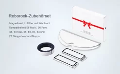 Original Roborock Zubehörset,mit 1*Magnetband, 2*HEPA Filter Und 2*Wischmopp Für Staubsauger Der S6, S5 Und E Serie 14 Original Roborock Zubehörset,mit 1*Magnetband, 2*HEPA Filter Und 2*Wischmopp Für Staubsauger Der S6, S5 Und E Serie -Philips Haushaltsgeräte Verkaufsgeschäft 18b0a69b5745b2c550db53677042123d