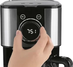 BEEM FRESH-AROMA-SWITCH Filterkaffeemaschine - Thermo Edelstahl 1 L Thermoskanne Bedienrad 24h-Timer 800 W Für 4-8 Tassen Kaffeemaschine Timer -Philips Haushaltsgeräte Verkaufsgeschäft 1a557f2eba7f372efb0843ad74f29256
