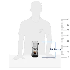 Tchibo Siebträger Espressomaschine „Lapressa“, Mit Doppelauslauf Und Milchaufschäumdüse (15 Bar, 980ml Wassertank), Inkl. Zwei Doppelwandigen Sieben, Für Espresso Und Milchschaum, Edelstahl -Philips Haushaltsgeräte Verkaufsgeschäft 1addaa588243da66564cb9aac865d1e5