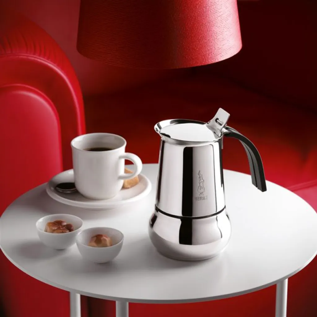 Bialetti Kitty Espressokocher Mit Induktionboden 6 Tassen + Perfetto Moka Classico 100g 1 Bialetti Kitty Espressokocher Mit Induktionboden 6 Tassen + Perfetto Moka Classico 100g