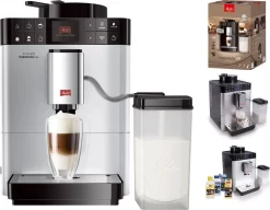 Melitta Caffeo Varianza CSP F570-101 Kaffeevollautomat Mit Milchbehälter, One Touch Funktion - Silber -Philips Haushaltsgeräte Verkaufsgeschäft 1b67d9e9870d5720cc17fc57cb3e2cdf