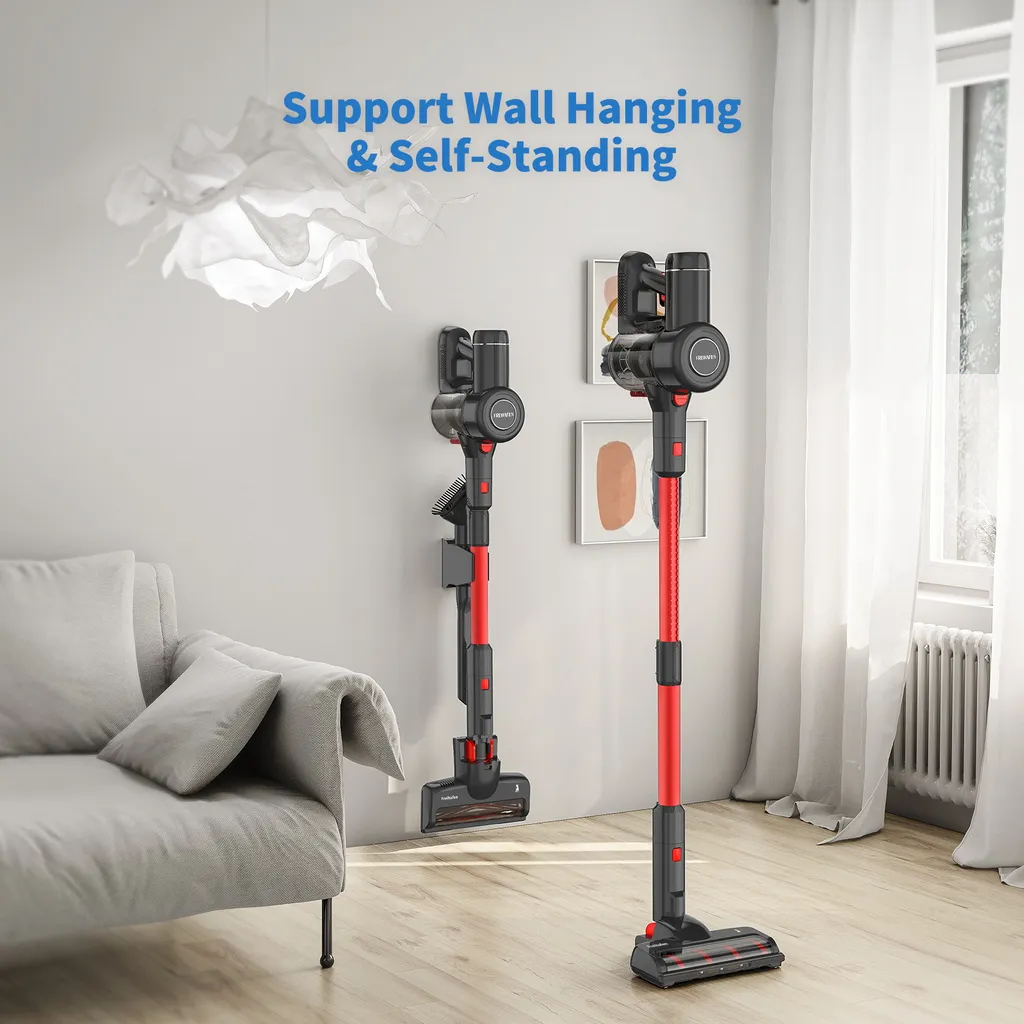 FREIHAFEN 26000Pa 4 In 1 Staubsauger Kabellos Mit Abnehmbarer Akku,Akku Staubsauger,35 Min Laufzeit 5 FREIHAFEN 26000Pa 4 In 1 Staubsauger Kabellos Mit Abnehmbarer Akku,Akku Staubsauger,35 Min Laufzeit – Bild 5