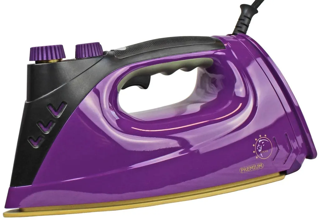 LOEWE Premium Plus Bügeleisen Lila - 1 Temperatur Für ALLE Textilien 800 W 1 LOEWE Premium Plus Bügeleisen Lila - 1 Temperatur Für ALLE Textilien 800 W