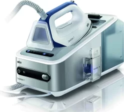 Braun Carestyle 7 IS 7143 - Trocken- & Dampfbügeleisen - Eloxalsohle - 1,8 M - 450 G/min - Blau - Silber - Weiß - 125 G/min