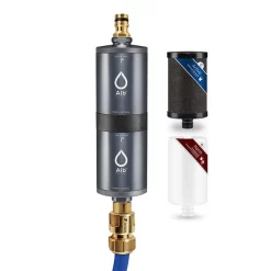 Alb Mobil Fusion Camping-Wasserfilter, Active-Nano, Aluminium Titan