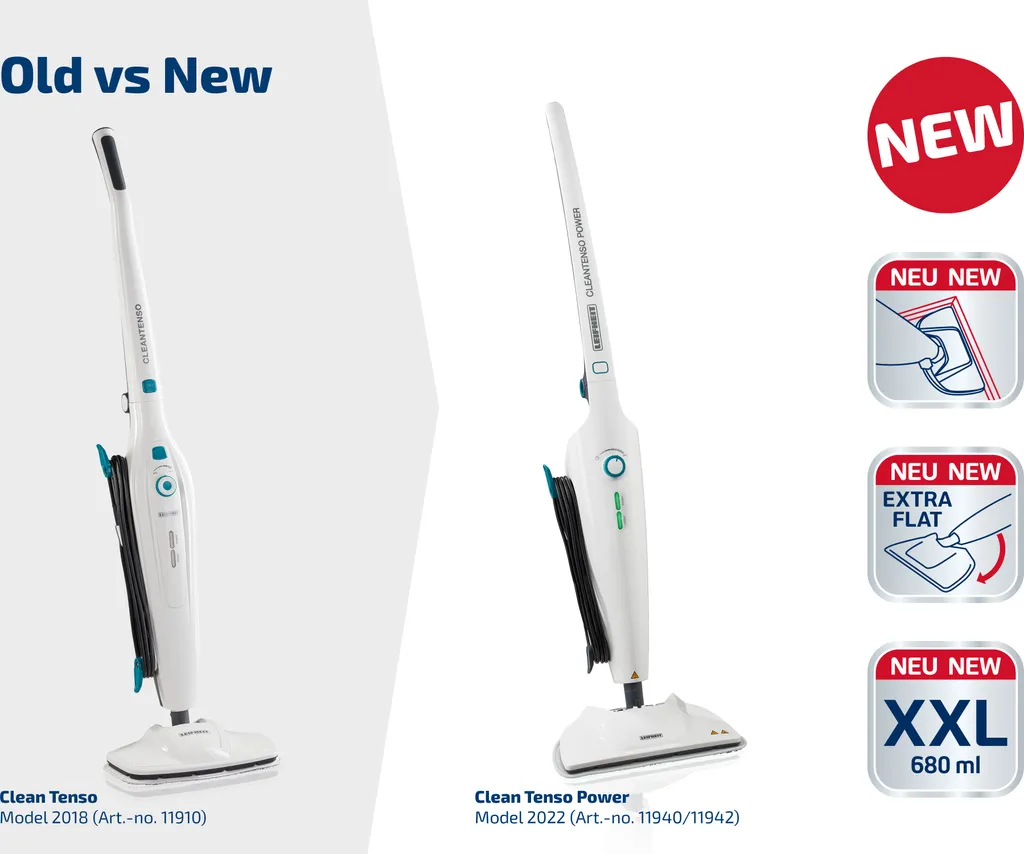 Leifheit Dampfreiniger CleanTenso Power 8 Leifheit Dampfreiniger CleanTenso Power – Bild 8