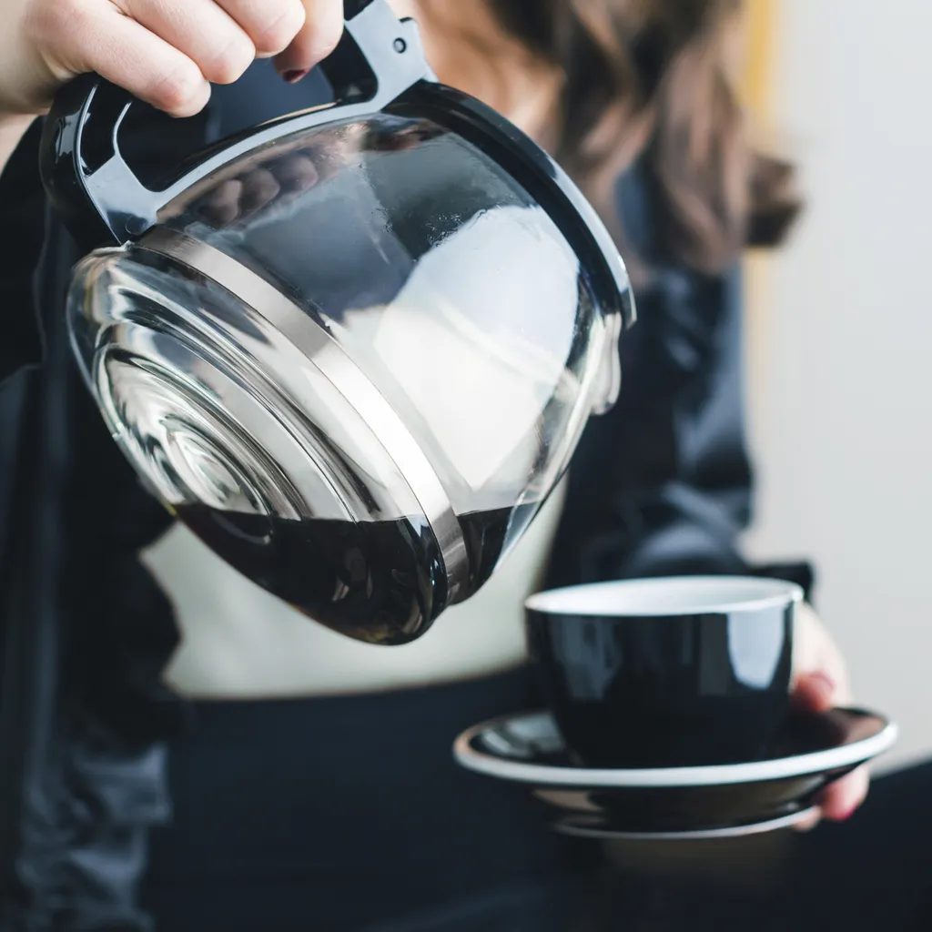 Kaffeemaschine Filter Kaffeemaschine 10 Tassen Thermoskanne Edelstahl Glaskanne 5 Kaffeemaschine Filter Kaffeemaschine 10 Tassen Thermoskanne Edelstahl Glaskanne – Bild 5