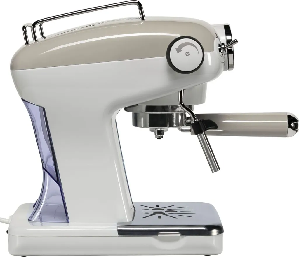 Ariete Siebträger-Espressomaschine Vintage Creme 5 Ariete Siebträger-Espressomaschine Vintage Creme – Bild 5