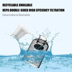 Handstaubsauger Kabellos, Tragbarer Handstaubsauger Für Auto Und Zuhause, Leichter Kabelloser Wiederaufladbarer Staubsauger Mit 9000 PA Starker Saugkraft,Black -Philips Haushaltsgeräte Verkaufsgeschäft 2e0f790e6509dd4398be3ad10909ca77 1