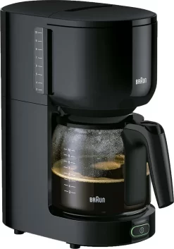 BRAUN Kaffeeautomat KF 3120 BK Schwarz