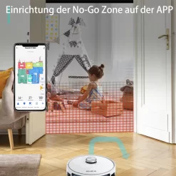 2022 SmartAI S9 Saugroboter Staubsauger Robot Wischroboter Automatisch APP Fernbedienung 4000PA Roboterstaubsauger Vacuum Reinigung Weiß -Philips Haushaltsgeräte Verkaufsgeschäft 308be2bc9949488cd2f8f1f5c6efd7d9