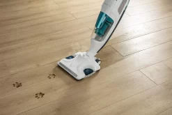 Rowenta Bodendampfreiniger Clean & Steam Revolution RY7757 | 2 In 1 Reingung | Verdampfer Für ätherische Öle | Alle Bodenarten | Anti-Kalk-Kartusche | Weiß/Blau -Philips Haushaltsgeräte Verkaufsgeschäft 30c5d0e6bcd570121c7ea677cc37c4d5