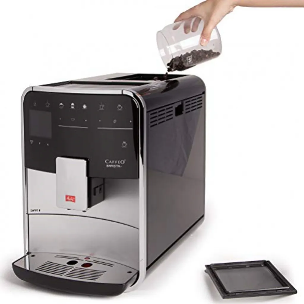 Melitta Caffeo Barista T Smart F831-101 Kaffeevollautomat, Smartphone-Steuerung, Silber 4 Melitta Caffeo Barista T Smart F831-101 Kaffeevollautomat, Smartphone-Steuerung, Silber – Bild 4