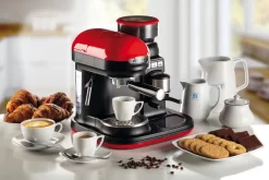Ariete Siebträger-Espressomaschine Moderna Mit Kaffeemühle Und Aufschäumdüse, Rot/schwarz 24 Ariete Siebträger-Espressomaschine Moderna Mit Kaffeemühle Und Aufschäumdüse, Rot/schwarz -Philips Haushaltsgeräte Verkaufsgeschäft 31fc9a2313f69f9d9210147e4769ddce