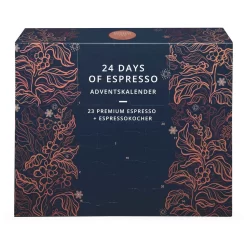 Kaffee Adventskalender "Espresso" Inkl. Espressokocher 10 Kaffee Adventskalender "Espresso" Inkl. Espressokocher -Philips Haushaltsgeräte Verkaufsgeschäft 33b12eaadf701c410c54d09370579a6a