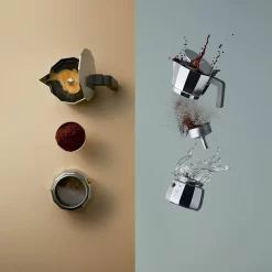 Alessi Moka - Espressokocher, 3 Tassen -Philips Haushaltsgeräte Verkaufsgeschäft 3723d3206fdd8a69ec4f185cc6afb890