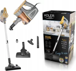 Adler Handstaubsauger AD 7036 Beutellos Autostaubsauger 1,5 L Düsenset