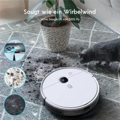 Yeedi Vac Max Saugroboter Mit Wischfunktion 3000Pa Teppicherkennung Staubsauger Roboter -Philips Haushaltsgeräte Verkaufsgeschäft 38ff1313635a6b58a17a7f5e485f4ec1