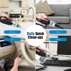 120W Akku Handstaubsauger Von AUDEW In Schwarz/Rot Mit HEPA-Filter -Philips Haushaltsgeräte Verkaufsgeschäft 39c9d80c405fbf93fdfe9bd4b13ba9d6