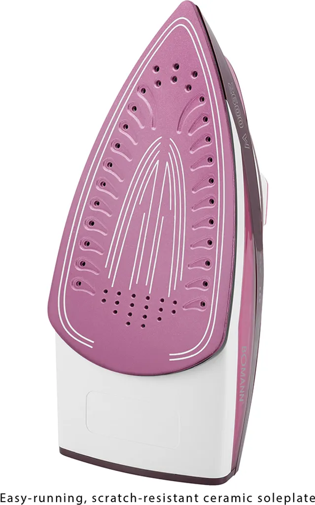 BOMANN Dampfbügelautomat DB 6005 CB Weiß/rot Dampf Bügeleisen 7 Funktionen 2 BOMANN Dampfbügelautomat DB 6005 CB Weiß/rot Dampf Bügeleisen 7 Funktionen – Bild 2