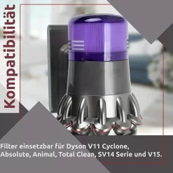 3x Neu Für Dyson V11 Filter Absolute Animal Extra Pro SV14 Großer Hepa-Filter DE -Philips Haushaltsgeräte Verkaufsgeschäft 3aa32f3aac0cbd53da15d1507c20eebe