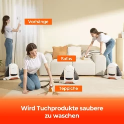 UWANT B100 Waschsauger Teppichreiniger Für Sofa, Teppich, Polster, Auto, Nass-Trocken-Sauger, Starke Saugkraft, Wasserwäsche, Dekontamination, 12000 Pa, 70 DB, Stoffreinigungsmaschine -Philips Haushaltsgeräte Verkaufsgeschäft 3c112adf7a3604a609dbefcff5136a6e