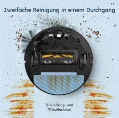 Yeedi Vac Max Saugroboter Mit Wischfunktion 3000Pa Teppicherkennung Staubsauger Roboter -Philips Haushaltsgeräte Verkaufsgeschäft 3e30ce5175ee40636392553291071e05