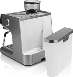 BEEM ESPRESSO-GRIND-PROFESSION Espresso-Siebträgermaschine Mit Mahlwerk - 15 Bar Espressomaschine Siebträger Maschine Barista Kaffee Mahlwerk Milchaufschäumer -Philips Haushaltsgeräte Verkaufsgeschäft 423a3bc13f816e789979627f995cc4dd