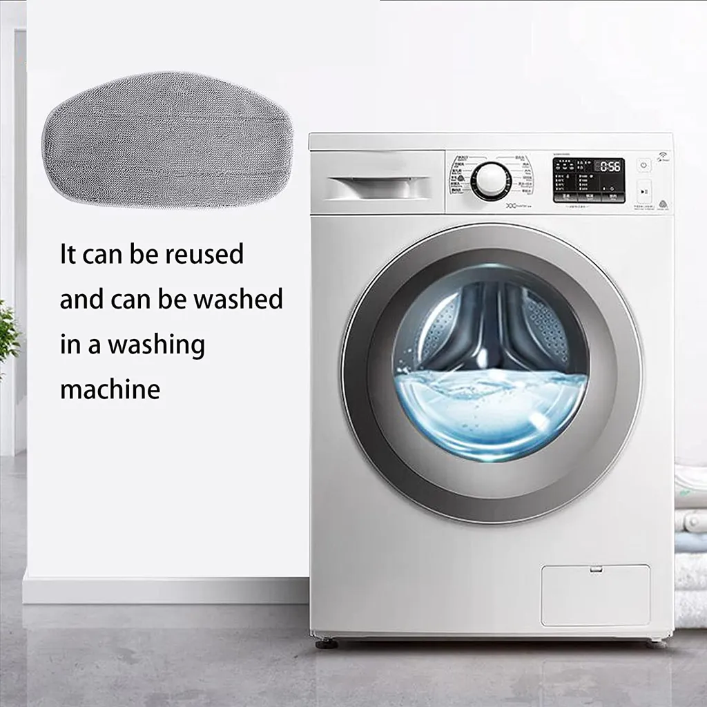 5 Ersatzpads Für Dampfreiniger , Dampfbesen Wischbezug Für Eine Porentiefe Reinigung, Dampfmop Ersatz Mit Klettunterseite 5 5 Ersatzpads Für Dampfreiniger , Dampfbesen Wischbezug Für Eine Porentiefe Reinigung, Dampfmop Ersatz Mit Klettunterseite – Bild 5