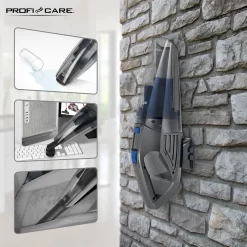 ProfiCare Akku-Sauger PC-AKS 3034, 2 In 1 Nass-und Trockensauger In Einem, Für Alle Oberflächen Geeignet, Leistungsstarker 14,8 V Lithium Ionen Akku, Anthrazit-blau -Philips Haushaltsgeräte Verkaufsgeschäft 489f394489f9661aed35630450a75e02