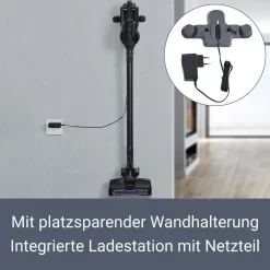 Juskys 2in1 Handstaubsauger & Akku Staubsauger - Beutellos & Kabellos – Bis 55 Min Laufzeit - Lithium-Ionen Akku, Wandhalterung & Ladestation – Schwarz -Philips Haushaltsgeräte Verkaufsgeschäft 4a4bff7982aa7c19bf81812afd414aa8