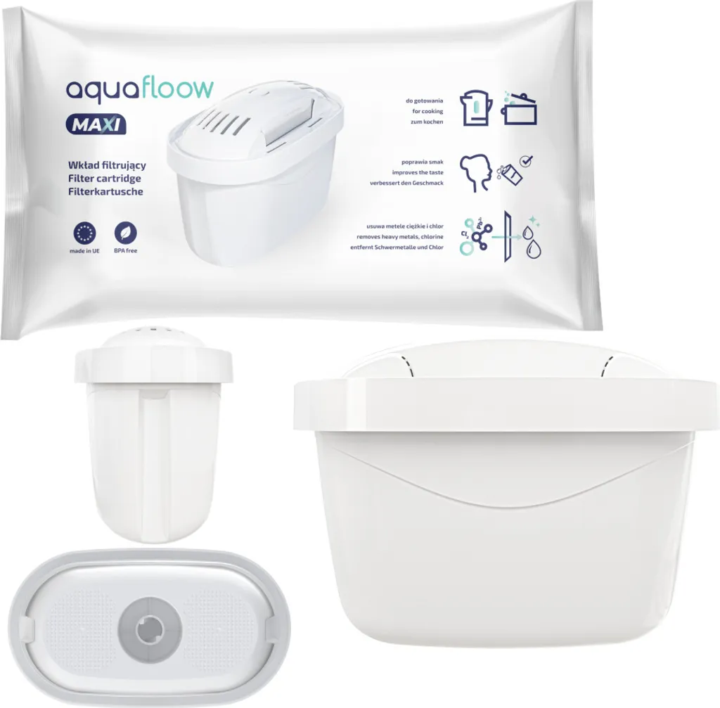 Glas Wasserfilter Wessper 2,5 L Mit 10 Filterkartuschen, Kompatibel Mit Brita Maxtra 3 Glas Wasserfilter Wessper 2,5 L Mit 10 Filterkartuschen, Kompatibel Mit Brita Maxtra – Bild 3