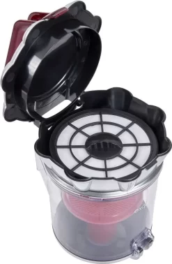 Exquisit BP 6401 Si Staubsauger | Akku-Staubsauger | Beutellos | LED Beleuchtung | Silber-Rot -Philips Haushaltsgeräte Verkaufsgeschäft 4cf93e543dcce88407dd339a18377b2f