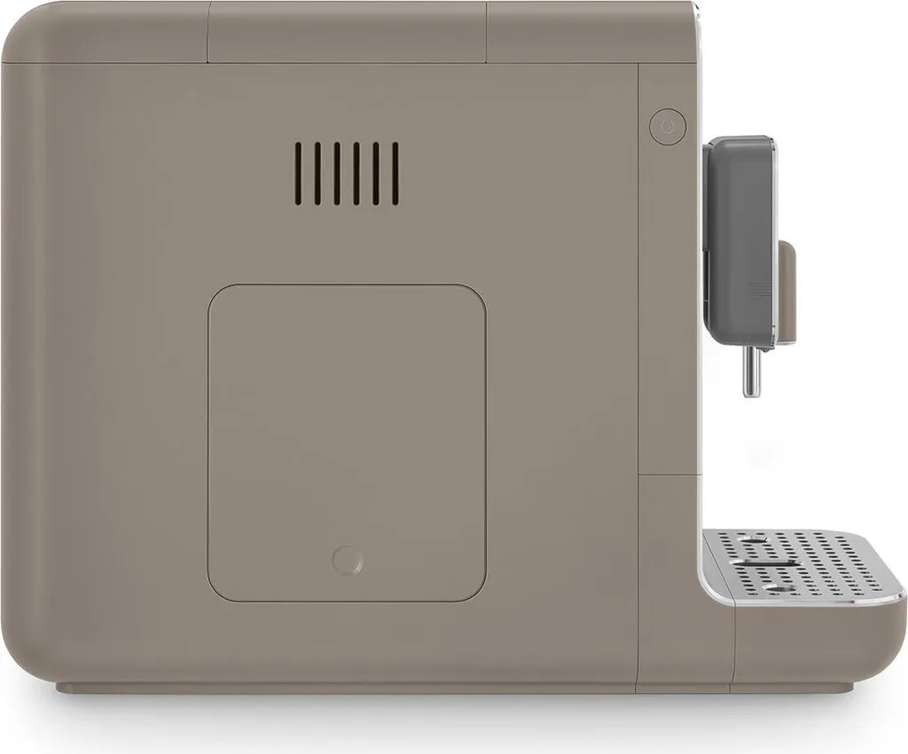 Smeg BCC02TPMEU Kompakte Kaffeevollautomat Mit Dampffunktion Taupe 3 Smeg BCC02TPMEU Kompakte Kaffeevollautomat Mit Dampffunktion Taupe – Bild 3