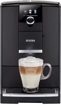 NIVONA - NICR 790 - Mattschwarz/Chrome - Kaffeevollautomat + 1 Kg Kaffee GRATIS!