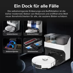 Roborock S7 Pro Ultra 5100Pa SaugroboterAbsaugstation Selbstwaschend/Selbstnachfüllend/Selbstentleerend/Selbstreinigen Staubsauger Roboter -Philips Haushaltsgeräte Verkaufsgeschäft 51da673cf92d02cc85c5632e36c7139b