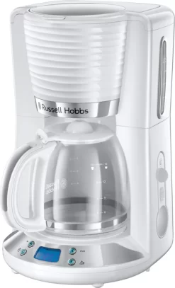 Russell Hobbs 24390-56 Inspire White Filterkaffeemaschine 1100W Warmhalteplatte